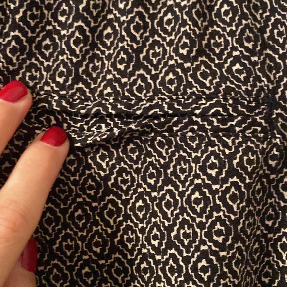 Old Navy geometric print linen pants size medium - Picture 6 of 8